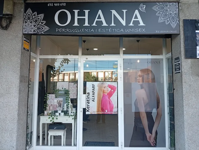 Fachada OHANA Peluquería y Estética Unisex en Vilanova i la Geltrú